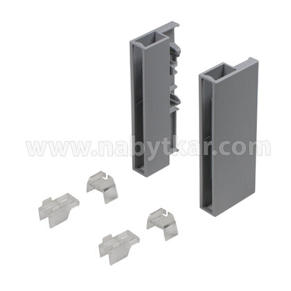 T- box ANTARO uchyt. sklenenej bočnice  - sivé T- box ANTARO uchyt. sklenenej bočnice  - sivé