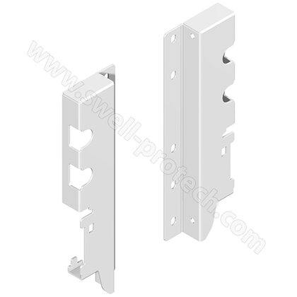 EVOLUTION 100 Uchytenie zadné 2reling, biele