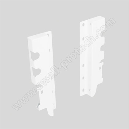 EVOLUTION 100 Uchytenie zadné 2reling, biele