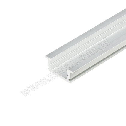 LED PROFIL - Zafrézovatelný profil - hliník, 3,5m (bez krycej lišty)/Zobal LED PROFIL - Zafrézovatelný profil - hliník, 3,5m (bez krycej lišty)/Zobal