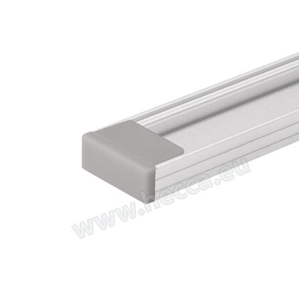 LED PROFIL - 06x16mm, Koncovka plastová do 3m profilu /LC LED PROFIL - 06x16mm, Koncovka plastová do 3m profilu /LC