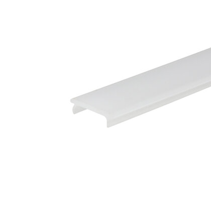 LED krycia lišta do led profilu ( vonk. a vnút.a rohový ) mliečna, nový model 2024 , 3m / LC