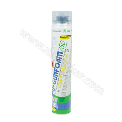 Mont. pena pištolová, nízkoexpanzná 750ml PROFI / Den Br.