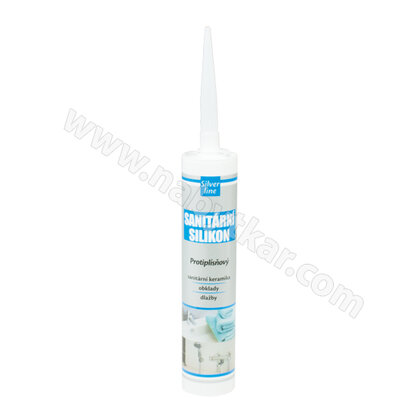 Silikon sanitárny 280 ml transparent SILVER line  / Den Br.