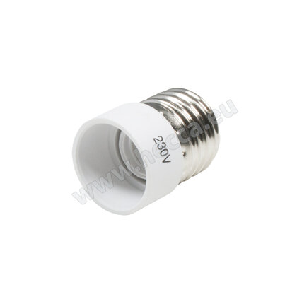 Redukcia na žiarovky z E27 na E14