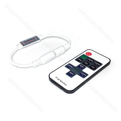 LED Ovládač - stmievač k jednofarebn. pásu  12V/72W/6A MINI LED Ovládač - stmievač k jednofarebn. pásu  12V/72W/6A MINI