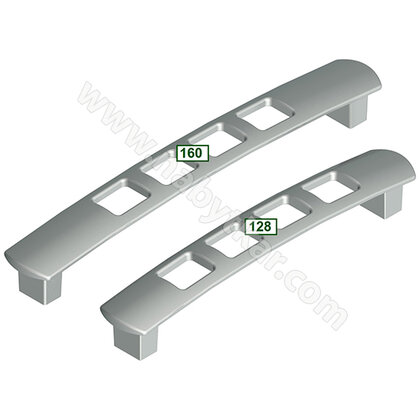 Madlo RR08, matný chróm