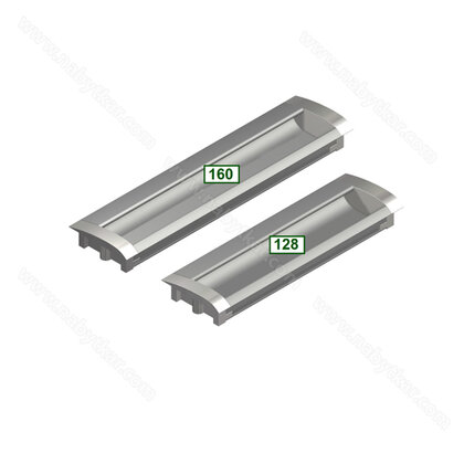 Madlo UA08C00, hliník-chróm /Gamet