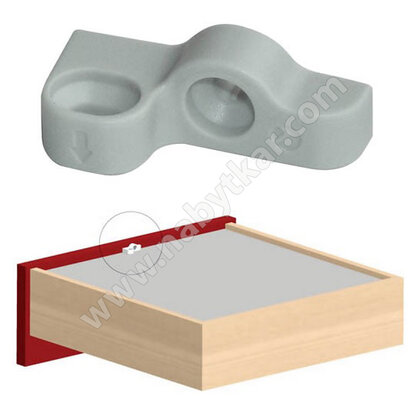 Spojovacie kovanie pre čelo a dno zásuvky (min.bal: 50 ks) Spojovacie kovanie pre čelo a dno zásuvky (min.bal: 50 ks)