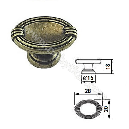 Madlo GG3205, stare zlato /Gamet