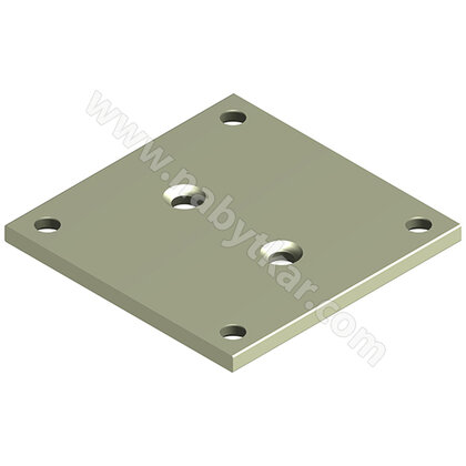 Nábytk. platnička 45x45 A ,šampaň / Zobal