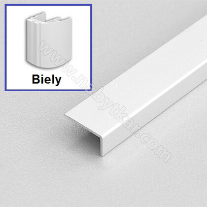 Profil L  8911, 3,0m biela lesklá /Laguna