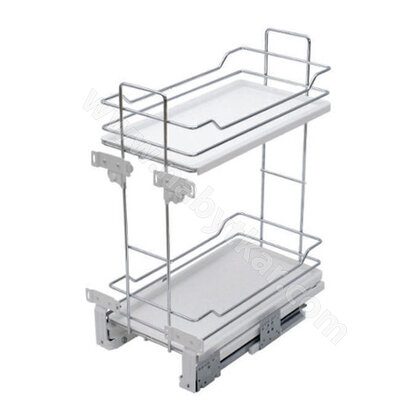 MAXIMA EVO MINI 50X45-2P.,SPODNÝ. chróm - biely /Rejs