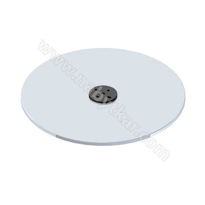 Spodná okrúhla čast podnože  HD240 - FI 452, inox Spodná okrúhla čast podnože  HD240 - FI 452, inox