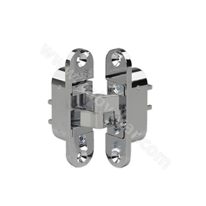 Dverový záves vnútorný, W978-00-00, biely nikel