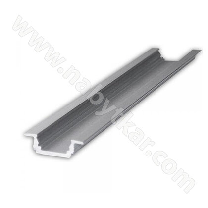 LED PROFIL - Zafrézovatelný profil 6X16mm - hliník, 2m (bez krycej lišty)/CP LED PROFIL - Zafrézovatelný profil 6X16mm - hliník, 2m (bez krycej lišty)/CP