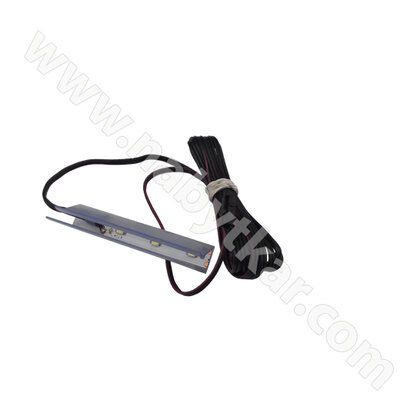 LED Klips na sklen. police,transparent-  biela studená