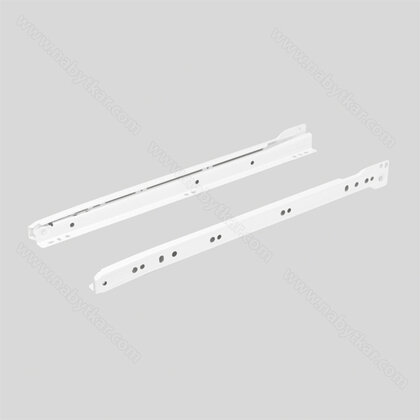 Vodiaca lišta zásuvková 450mm, biela / ATM Vodiaca lišta zásuvková 450mm, biela / ATM