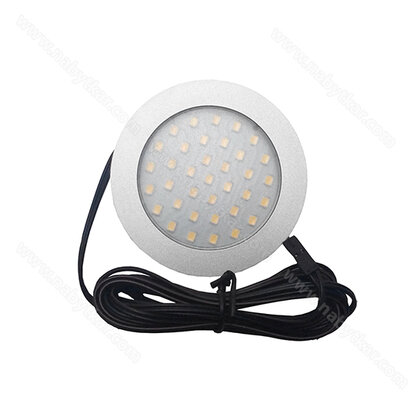 LED bodovka - NO85, 3W bez dotykového vypínača, DC12V, hliník / CP