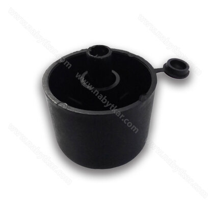 Nožička NH 42 mm,fi 49 mm s rektifikáciou do 68 mm, čierna 