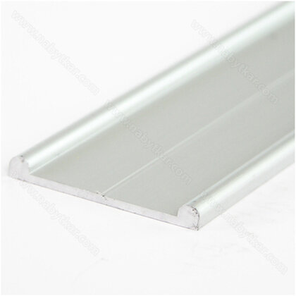 Spodná koľaj MINI CABINET hliník / Laguna