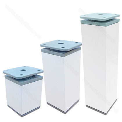 Nábytk. noha NA6 40x40 h, biela