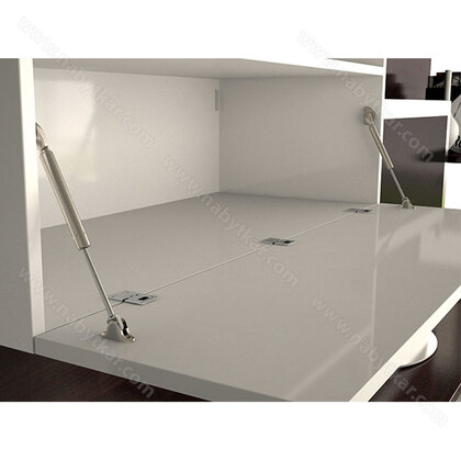 Záves KIMANA , nikel  (balenie:záves s protikusom)