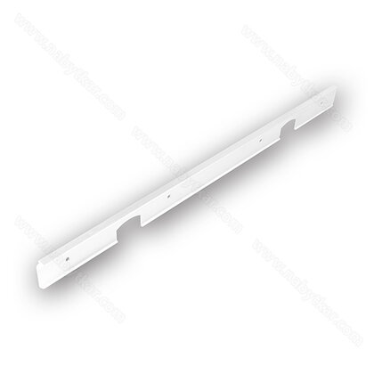 LPD QUATRO 2obl. 38x600-R4.5, Rohova biela lesklá LPD QUATRO 2obl. 38x600-R4.5, Rohova biela lesklá