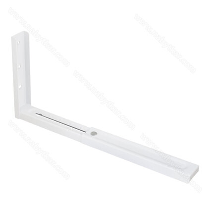 Konzola na mikrovlnku,300-460x220 mm , biela (kpl : 2 ks)