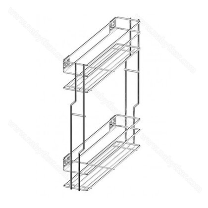 VARIANT MULTI košík bočný bez výsuvu, cargo mini 200 L-450 mm, chróm /Rejs