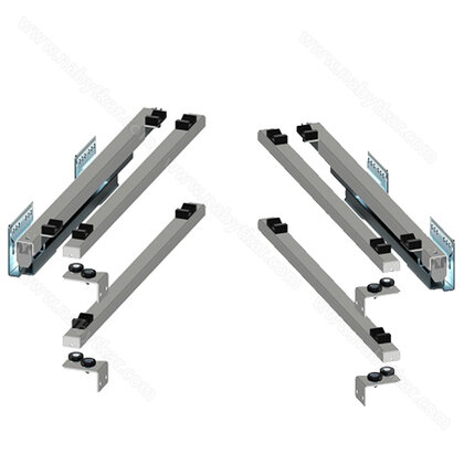 VARIANT MULTI skrytý plnovýsuv bočný PUSH 450 mm / Rejs