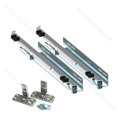 VARIANT MULTI skrytý plnovýsuv bočný  Quadro V6 450 mm /Hettich