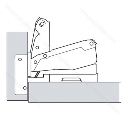 Záves Slide-on uhol 175° bez platničky /FGV