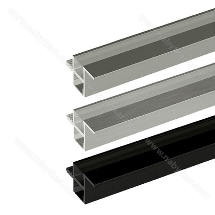 LED PROFIL - 28x19mm, Profil, 3,5m na čelo korpusu, (bez krycej lišty)/Zobal LED PROFIL - 28x19mm, Profil, 3,5m na čelo korpusu, (bez krycej lišty)/Zobal