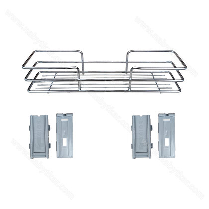 Košik k potrav.košu 251, 110x440x120 , chróm / SIGE