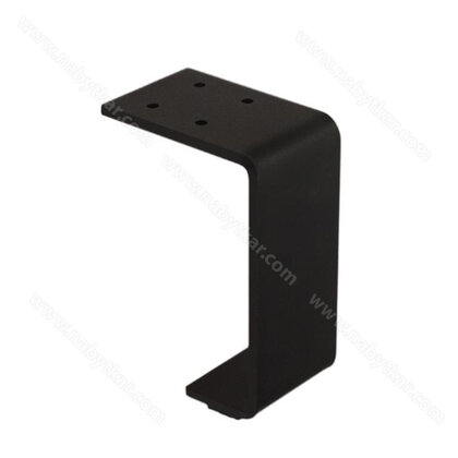 Nábytková noha NS32-100-L2 bez regulácie čierna / Gamet 