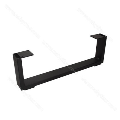 Nábytková noha NS39-120-370-L2 bez regulácie čierna / Gamet  Nábytková noha NS39-120-370-L2 bez regulácie čierna / Gamet