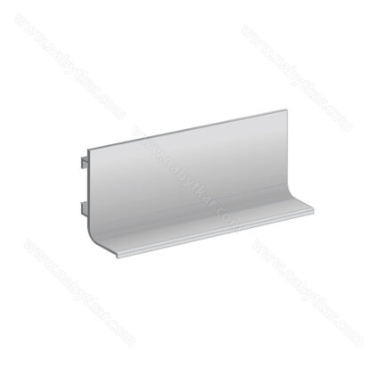 Gripless - Zvislý aj vodorovný profil jednostranný hliník 2,75 m / LC