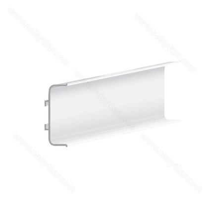 Gripless - Zvislý aj vodorovný profil obojstranný biely Rall 9016 mat. 2,75 m / LC