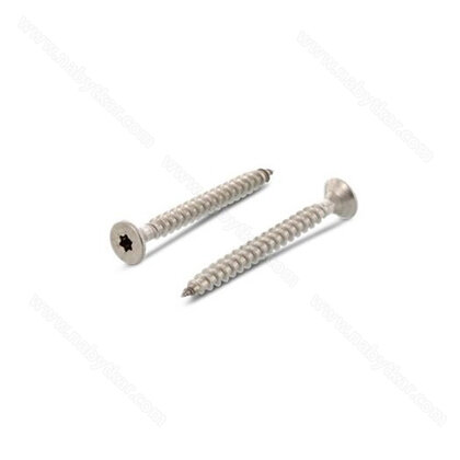 Samorezná skrutka TX25 5,0X50 zinok biely (bal:400 ks) 