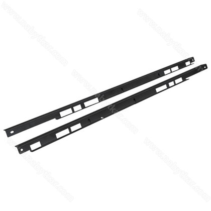 Lišta tepelno-izolacna bočná k mdf. dvierkam, čierna matná RAL 9005 Lišta tepelno-izolacna bočná k mdf. dvierkam, čierna matná RAL 9005