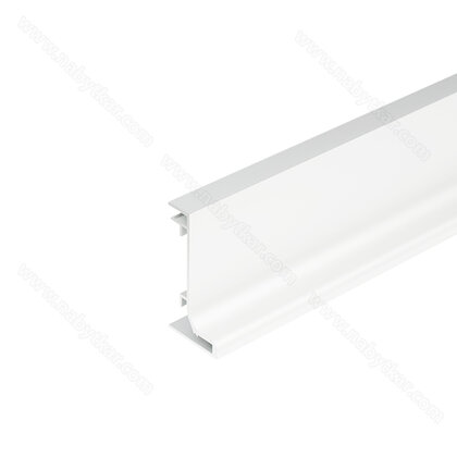 Gripless profil typ- "L"  L-3,5m Ral 9003, biely