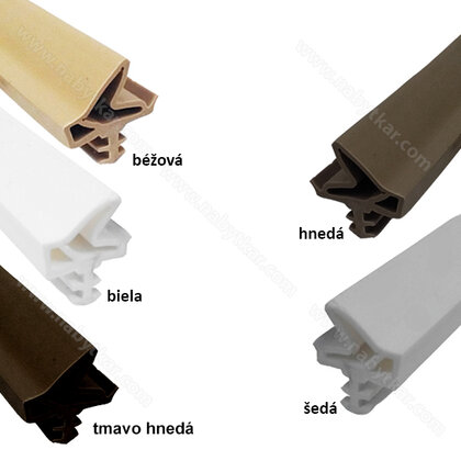 Interiérové tesnenie S-6577-PVC-bezfalcové
