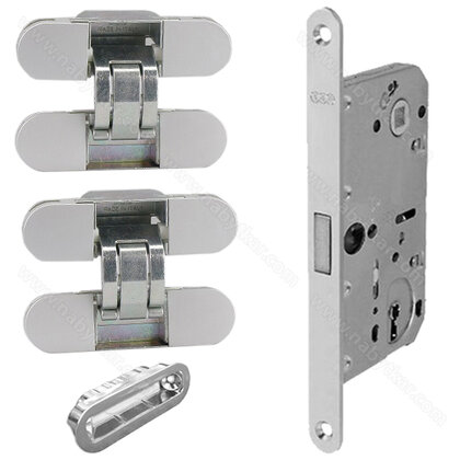 SADA: zámok AGB-OBYČ.-DM50-LM90 - nikel+protikus+2x záves Eclipse bez podložky SADA: zámok AGB-OBYČ.-DM50-LM90 - nikel+protikus+2x záves Eclipse bez podložky