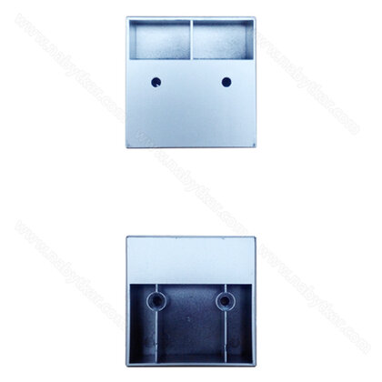 Nožička NH 20mm 60x60x20 bez regulácie, hliník Nožička NH 20mm 60x60x20 bez regulácie, hliník