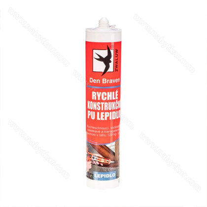 Konštrukčné PU lepidlo rýchloschnúce 300 ml / Den Brawen