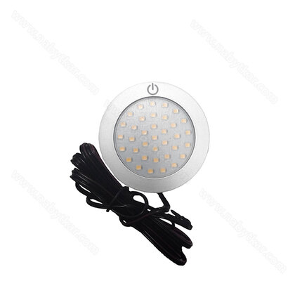 LED bodovka - NO85, 3W s dotykovým vypínačom, DC12V, hliník / CP LED bodovka - NO85, 3W s dotykovým vypínačom, DC12V, hliník / CP