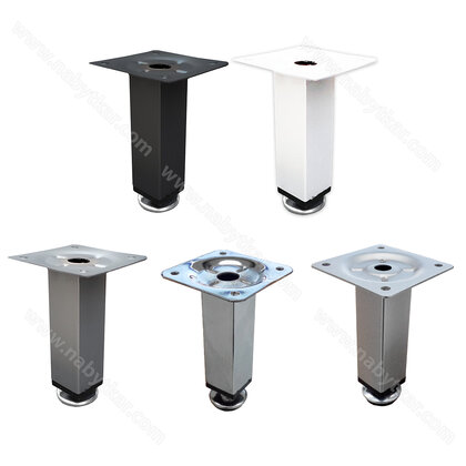 Nábytk.noha N 25X25 100mm s regulátorom Nábytk.noha N 25X25 100mm s regulátorom