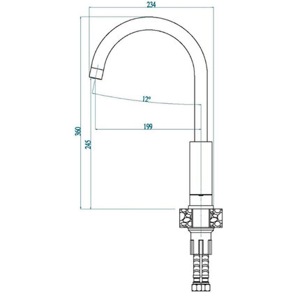 Batéria Santo, Granital /Alveus