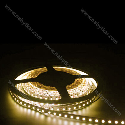 LED PAS 3528 bez kon.-IP20, 60LED/m 12V, š-8mm, L-5m, biela teplá /CP LED PAS 3528 bez kon.-IP20, 60LED/m 12V, š-8mm, L-5m, biela teplá /CP